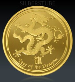 1 Oz Australien Lunar 2 Drache 2012 Gold PP