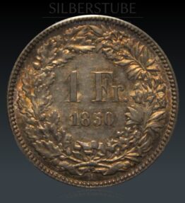 1 Franken 1850 vz-unz Nr.1