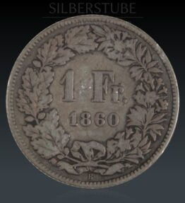 1 Franken 1860 ss Nr.4