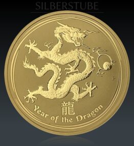 1 Oz Australien Lunar 2 Drache 2012 Gold