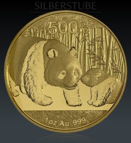 1 Oz China Panda 2011 Gold