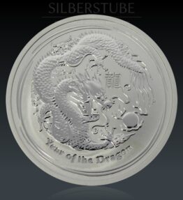 0,5 Oz Australien Lunar 2 Drache 2012 Silber
