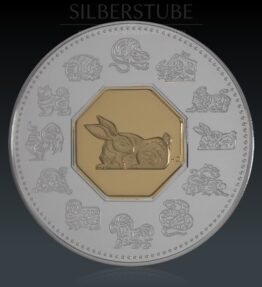 1 Oz Kanada 1999 Hase Silber