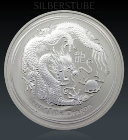 1 Oz Australien Lunar 2 Drache 2012 Silber