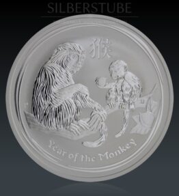 1 Oz Australien Lunar 2 Affe 2016 Silber