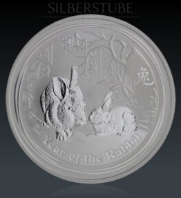 0,5 Oz Australien Lunar 2 Hase 2011 Silber