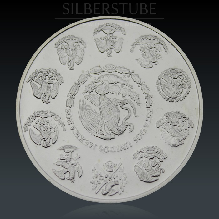 1 Oz Mexiko Perrito de las Praderas 2001 Silber – Bild 2