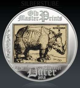Albrecht Dürer - Rhinocerus 2013 Silber